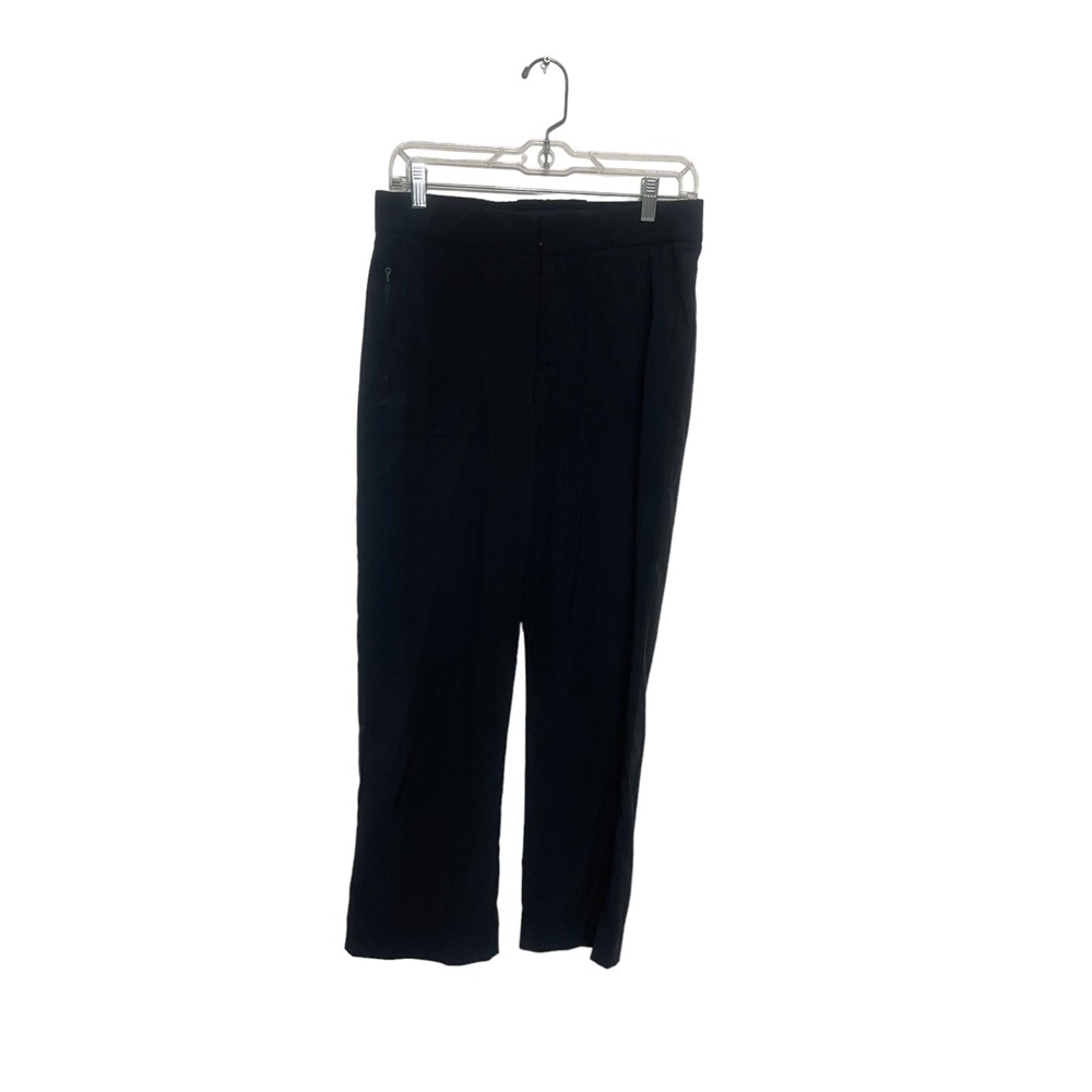 Athleta 4 Black Pants Zippered Pockets‎